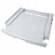 Universal washer-dryer connector, pull-out shelf, 60 cm, white, Scanpart