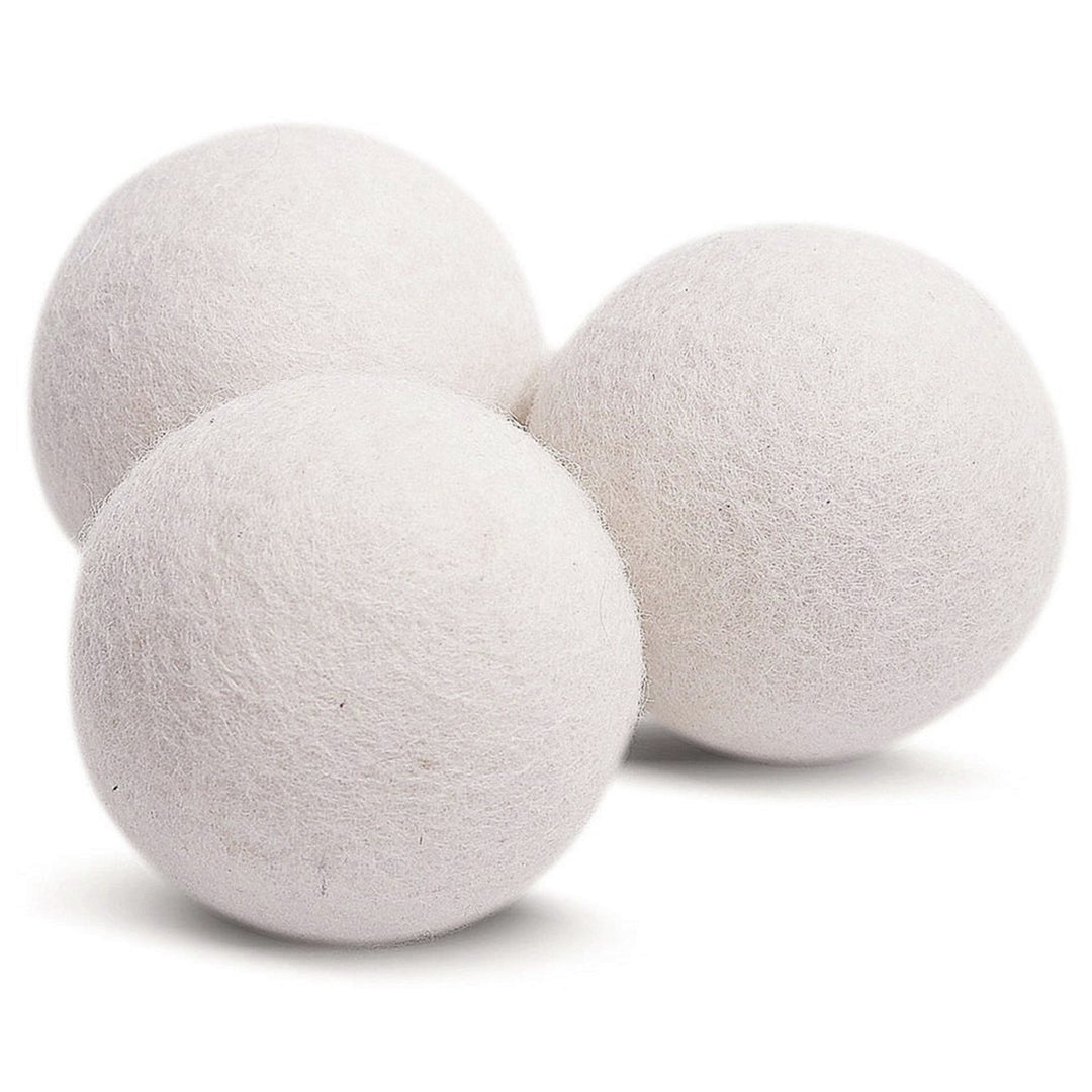 Wool dryer balls, softening and beautifying, pack of 3, Scanpart