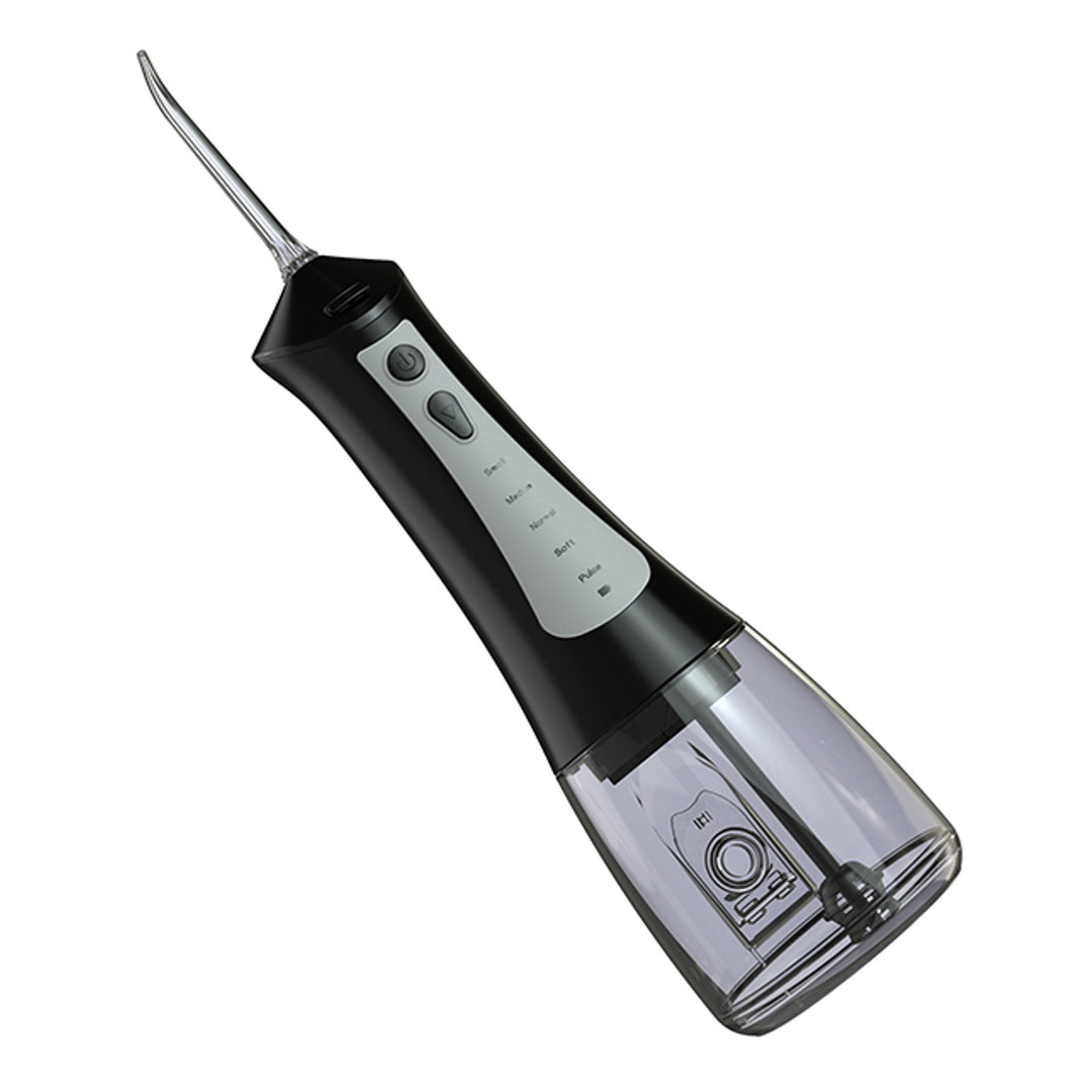 Uiscitheoir fiaclóireachta LAFE, 5 mhodh, 6 leid, dubh, CleanPRO