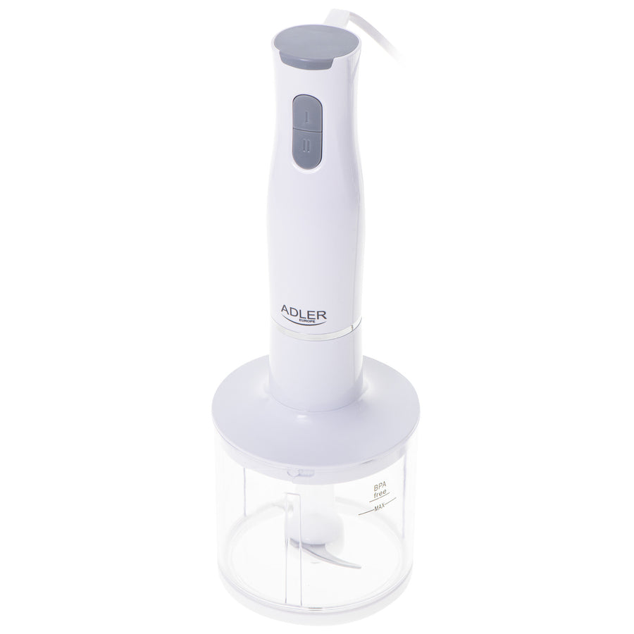 Adler hand blender, 2 speeds, white, 800W, AD 4620