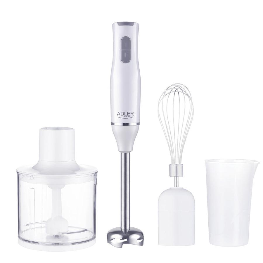 Adler hand blender, 2 speeds, white, 800W, AD 4620