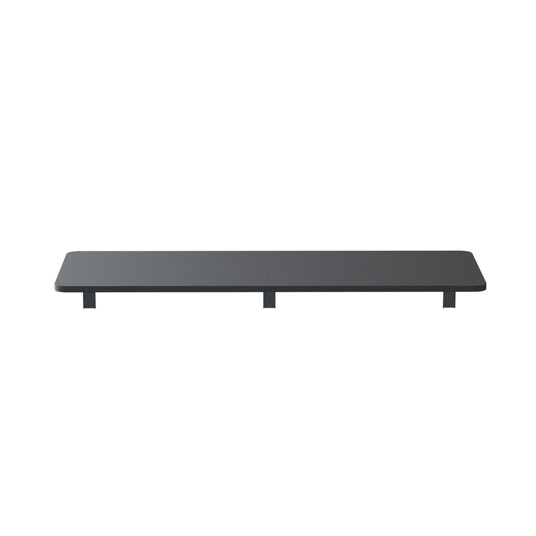 Maclean folding shelf/top, black, 100x40 cm, max 50 kg, MC-128 B