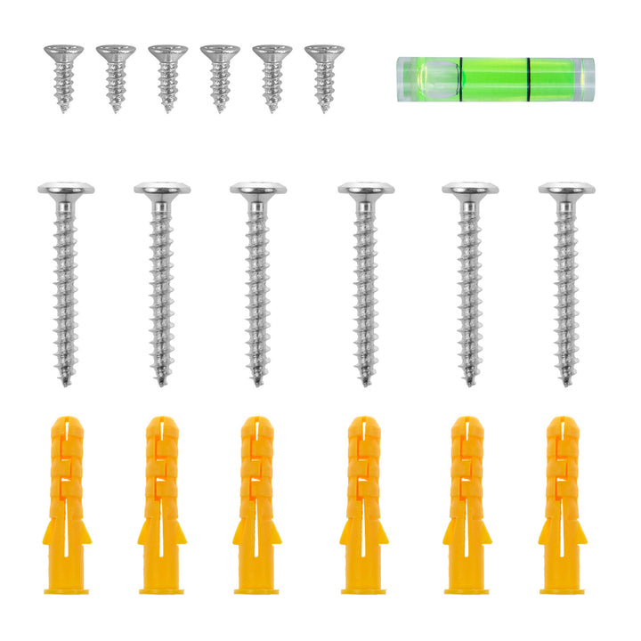 Maclean folding shelf/top, black, 100x40 cm, max 50 kg, MC-128 B