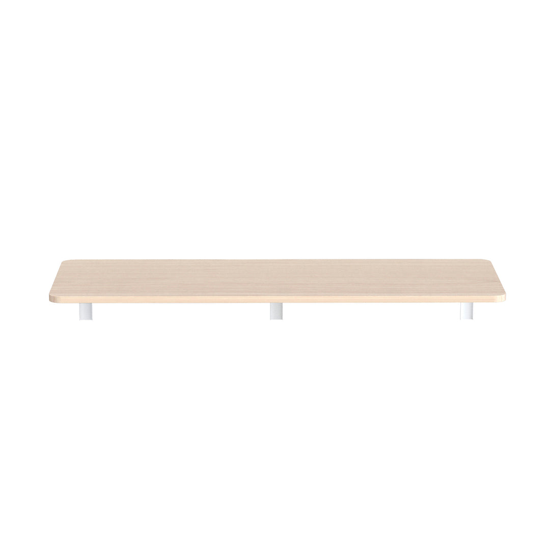 Maclean folding shelf/top, light wood color, 100x40cm, max. 50 kg, MC-128 WD
