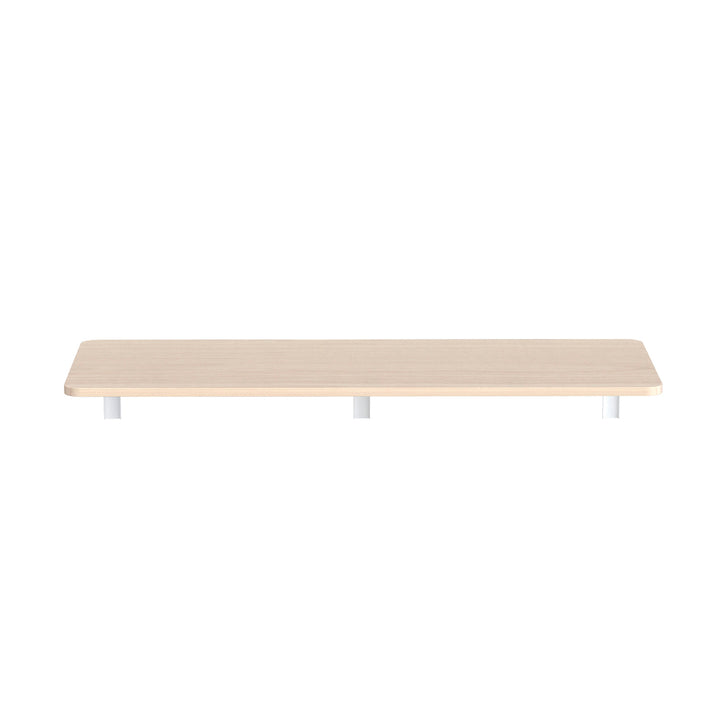 Maclean folding shelf/top, light wood color, 100x40cm, max. 50 kg, MC-128 WD