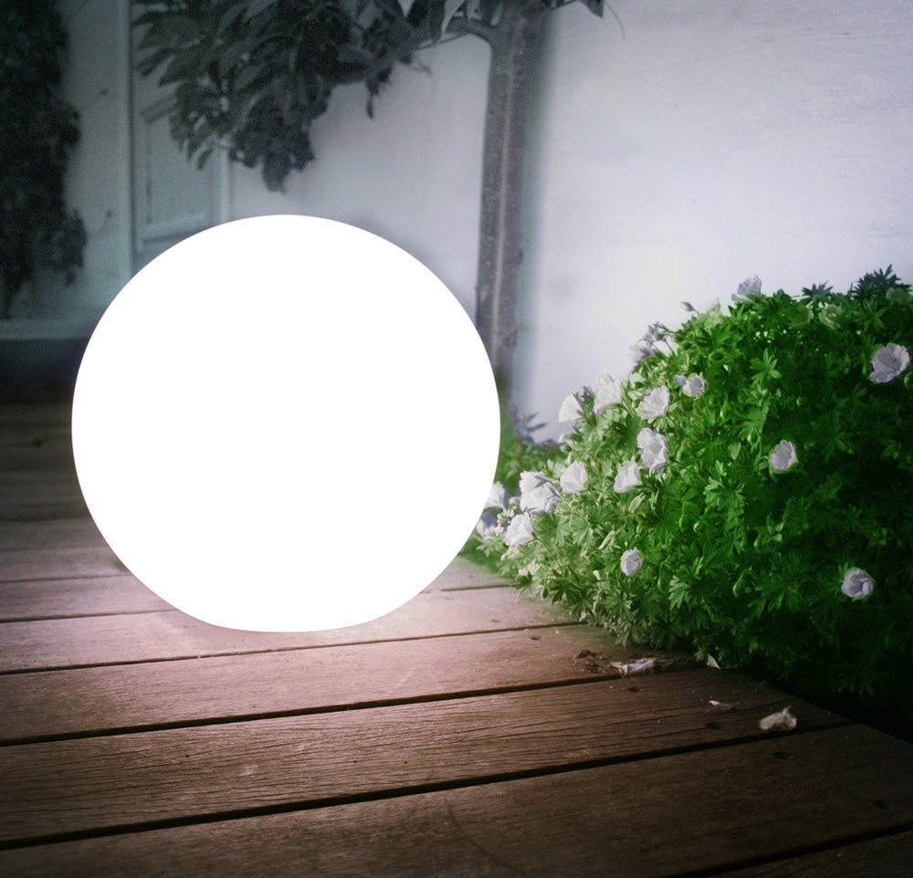 GreenBlue solar lamp, freestanding, garden, sphere 30x30x63 cm, GB168, 4 szuki