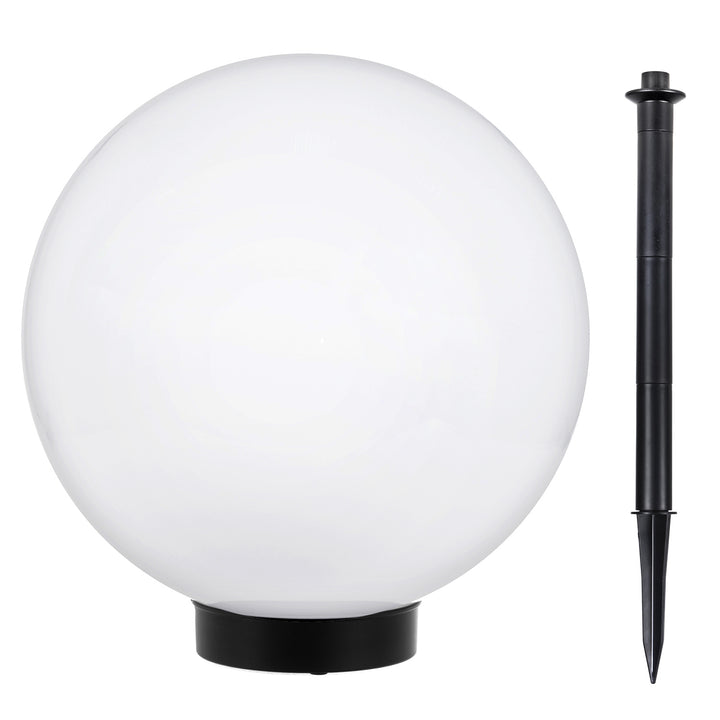 GreenBlue solar lamp, freestanding, garden, sphere 25x25x58cm, white LED, GB166, 4 pieces