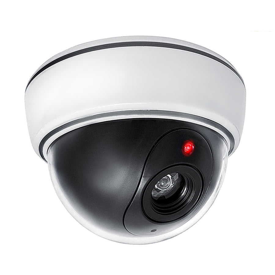 Dummy dome camera set, flashing LED light, DC2300, 2 pieces