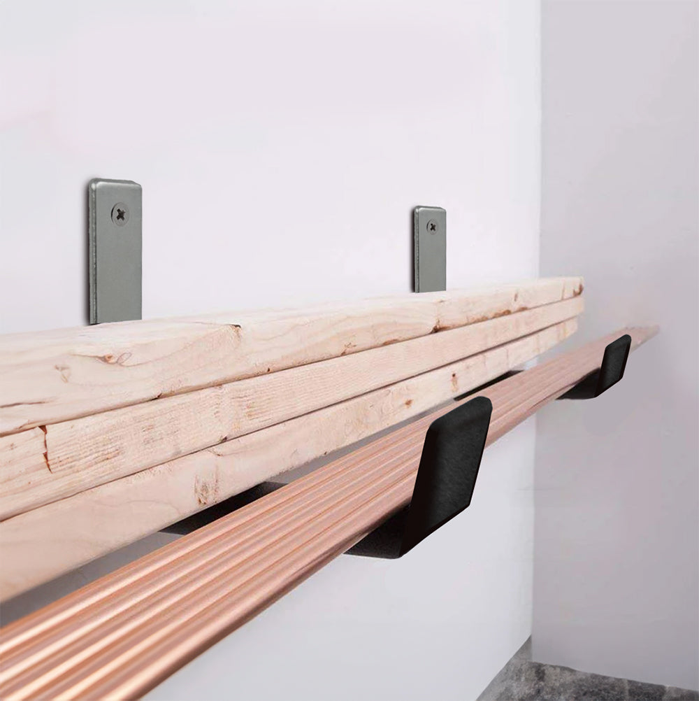 Maclean wall mount, for tires, wheels, ladder, bicycle, steel, max load 15kg, MC-435, 2 pieces