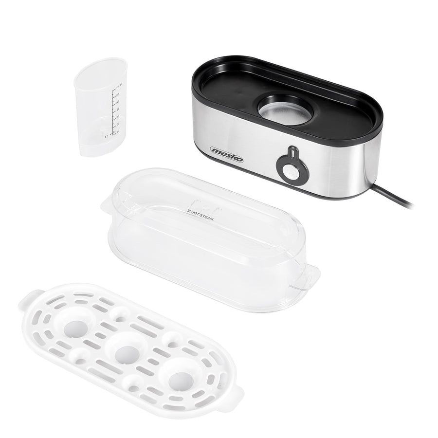 Mesko MS 4485 egg cooker for 1-3 eggs, 350W, pricker, UK plug