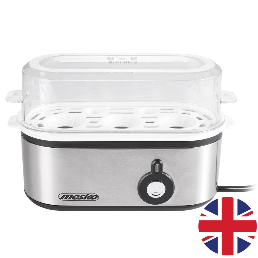 Mesko MS 4485 egg cooker for 1-3 eggs, 350W, pricker, UK plug