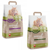 Clumping Litter, Lavender, crushed, 7 liters + Green Tea Clumping Litter, crushed, 7 liters, Animax