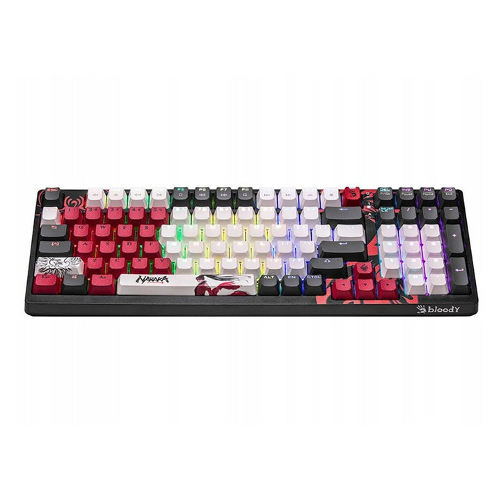 A4TECH BLOODY S98 USB Naraka Mechanical Keyboard (BLMS Red Plus Switches)