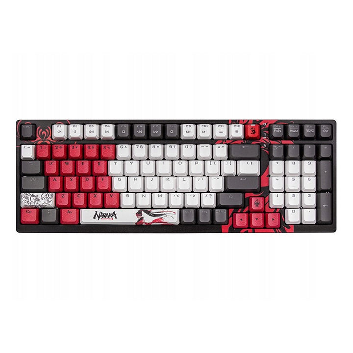 A4TECH BLOODY S98 USB Naraka Mechanical Keyboard (BLMS Red Plus Switches)