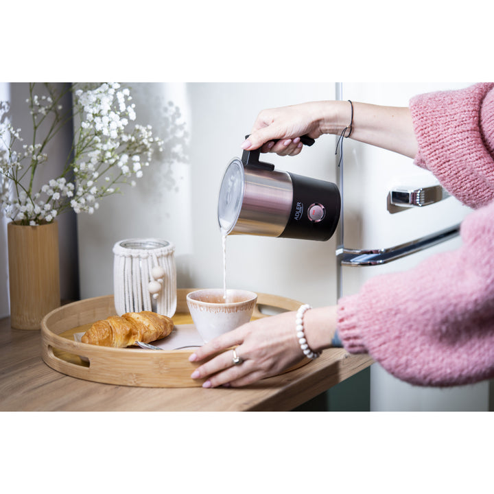 Cúr bainne Adler, leictreach, te agus fuar, uasmhéid 1000W, AD 4497