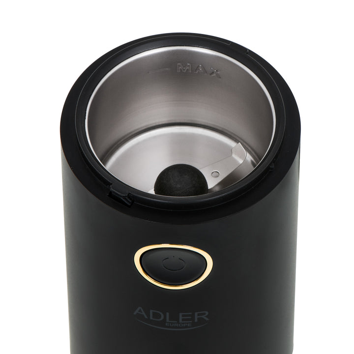 Adler electric coffee grinder, 150W, black, AD 4446BG