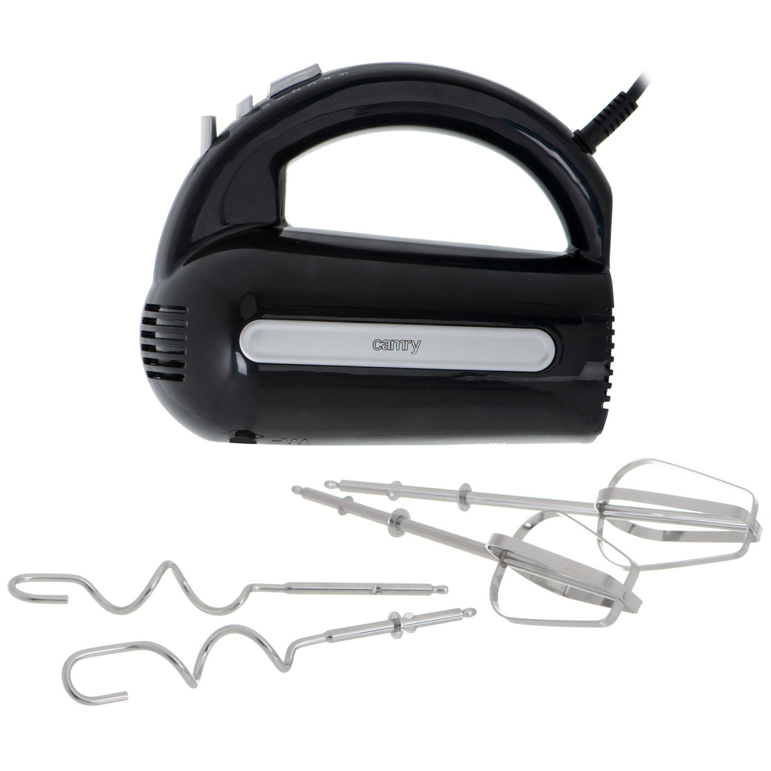 Camry hand mixer, 800W, 5 speeds, Turbo function, black, CR 4218