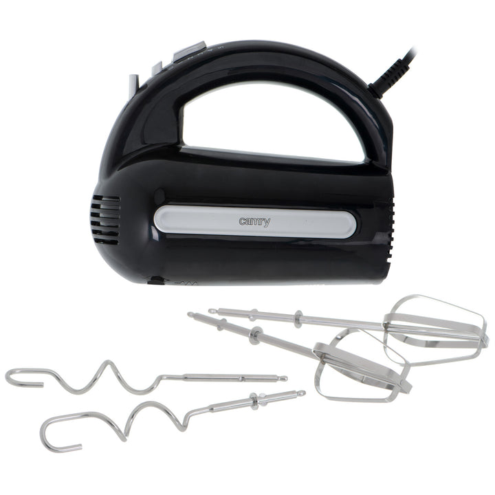 Camry hand mixer, 800W, 5 speeds, Turbo function, black, CR 4218