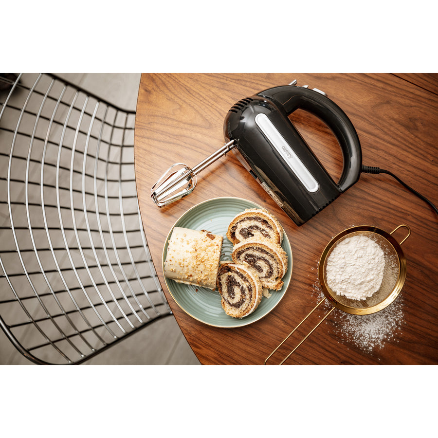 Camry hand mixer, 800W, 5 speeds, Turbo function, black, CR 4218