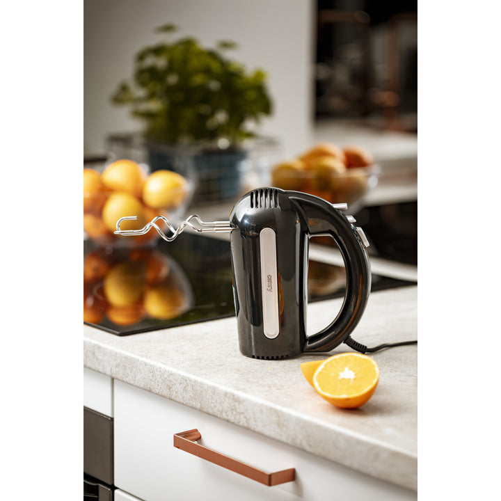 Camry hand mixer, 800W, 5 speeds, Turbo function, black, CR 4218