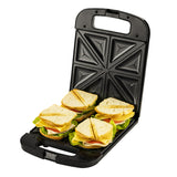 Adler AD 3055 black 2000 Watt sandwich maker for 4 sandwiches