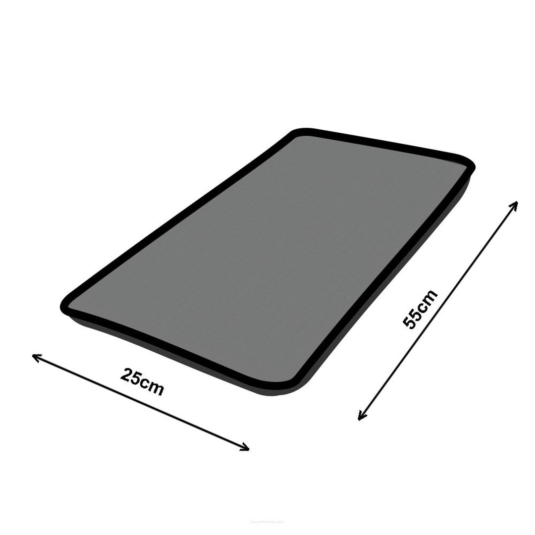 Cat bed cushion for windowsill 25x55cm Bertoni pattern CATNIP