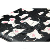 Cat cushion bed for windowsill 25x55cm Bertoni pattern MYSZKI