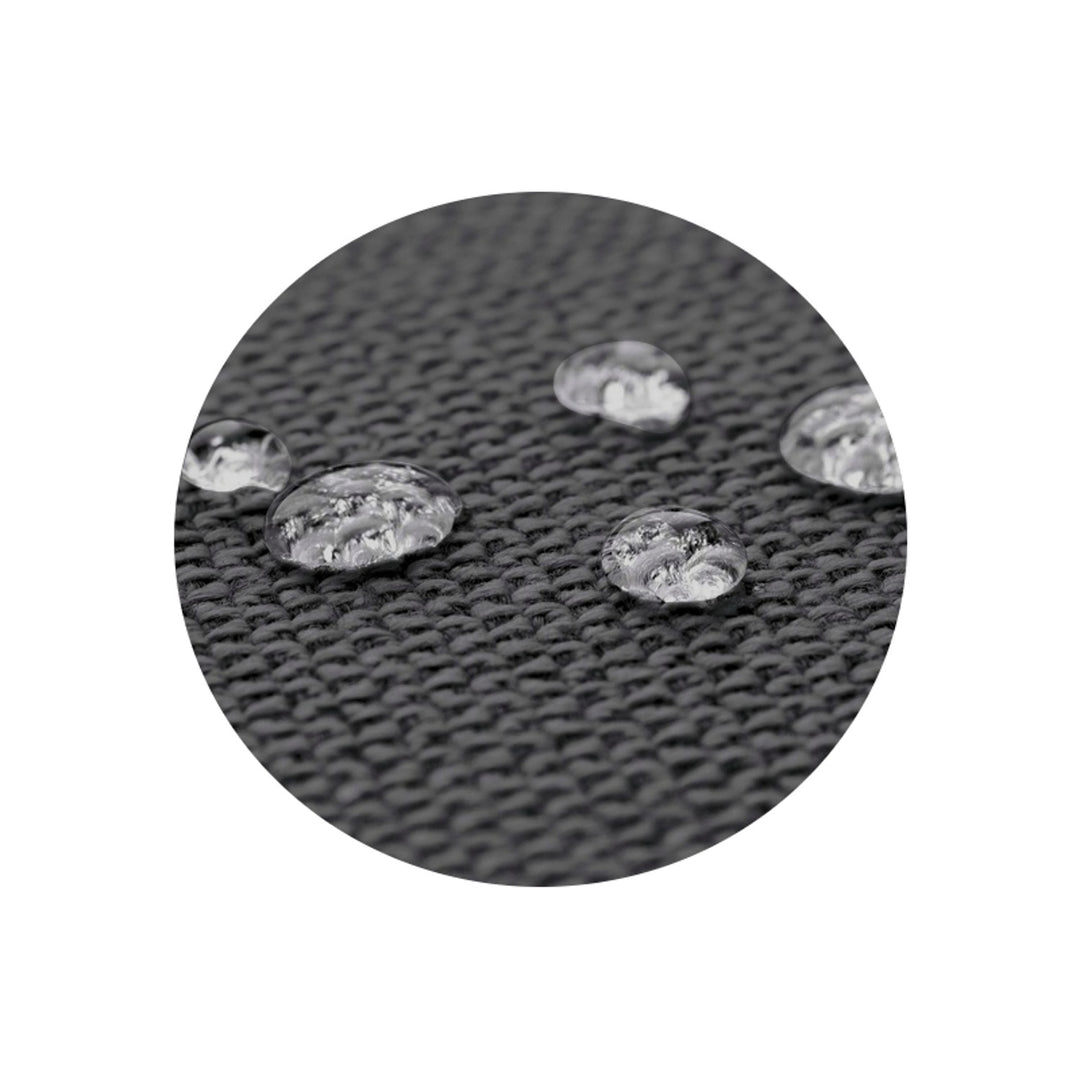 Tacar gairdín dubh 120x60x50cm + 2 chúisín 42 x 42 cm