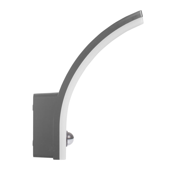 Maclean motion sensor LED lamp, PIR motion sensor, grey, 20W, IP65, 2000lm, neutral white (4000K) MCE512 GR, 4 pieces