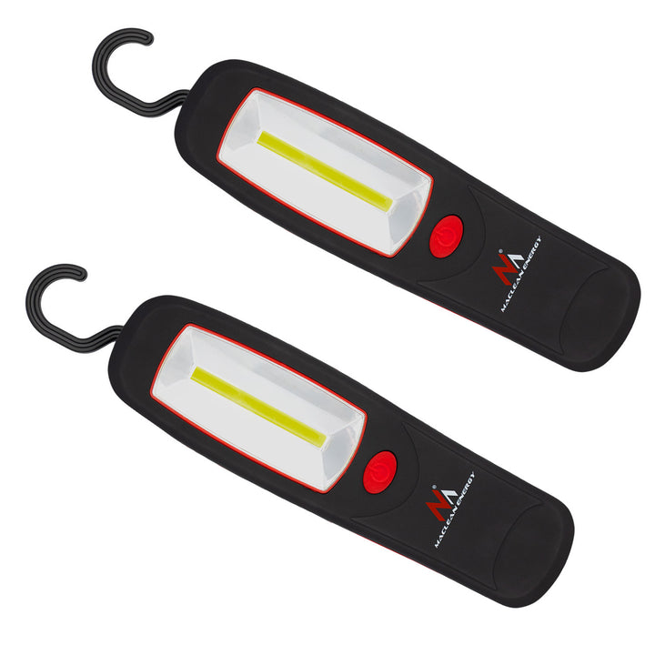 Maclean 24 LED workshop lamp, magnet, hook, MCE03 2 pieces