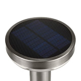Maclean Solar LED Light, with sensor, 3 modes,plug-in, Li-ion 18650, IP44, 3.7V, 1200 mAh, Chrome matt, MCE465 C/M, 6 pieces