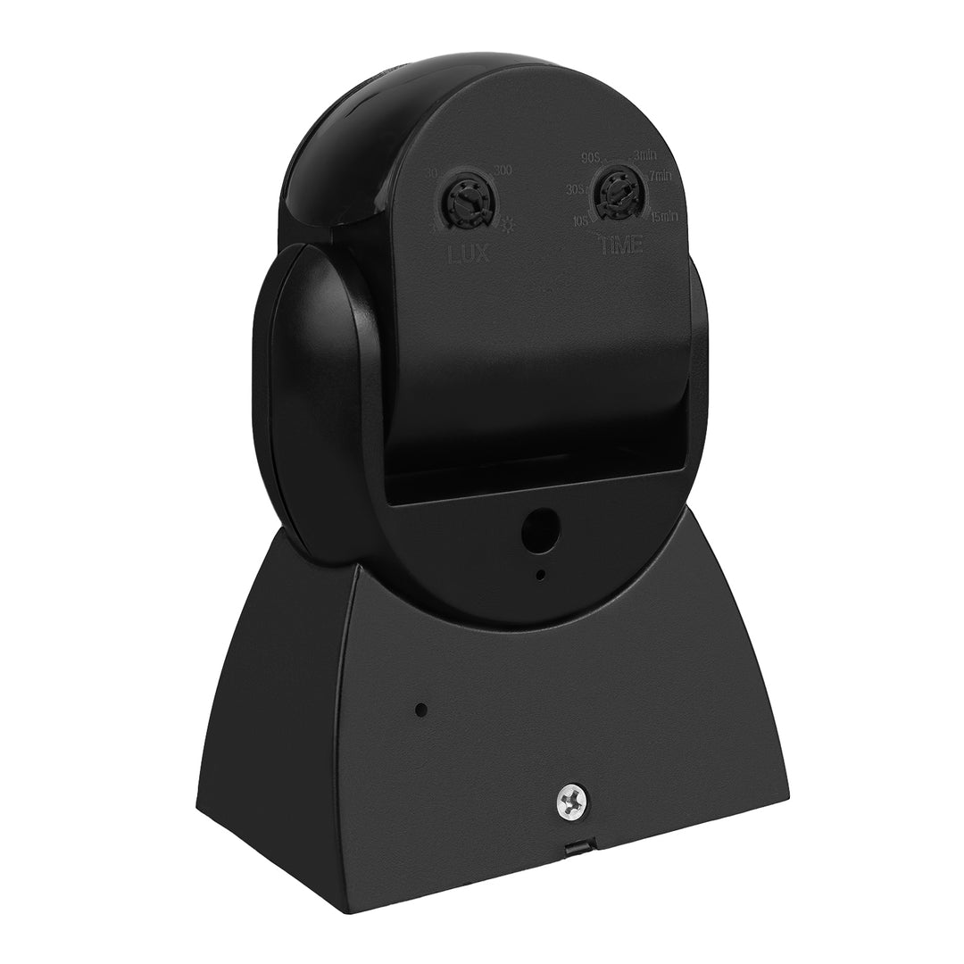 Maclean PIR motion sensor, infrared, IP65, black with black cover, range 12 m, MCE201 B/B