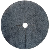 Bertoni anti-weed disc set to use in the garden, 3 pieces, 40 cm, gray