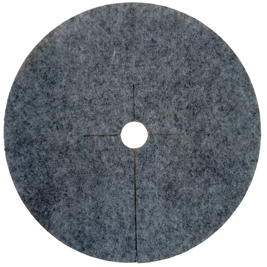 Bertoni anti-weed disc set to use in the garden, 3 pieces, 40 cm, gray