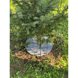 Bertoni anti-weed disc set to use in the garden, 3 pieces, 40 cm, gray