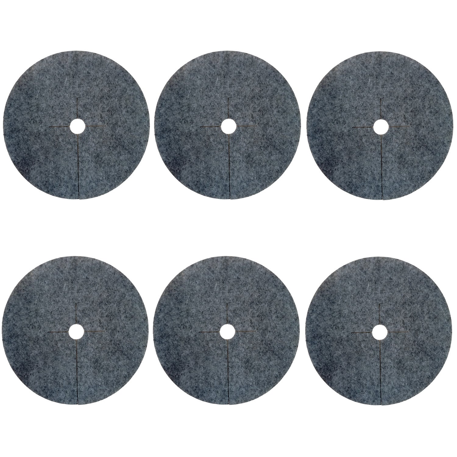 Bertoni anti-weed disc set to use in the garden, 6 pieces, 60 cm, gray ...