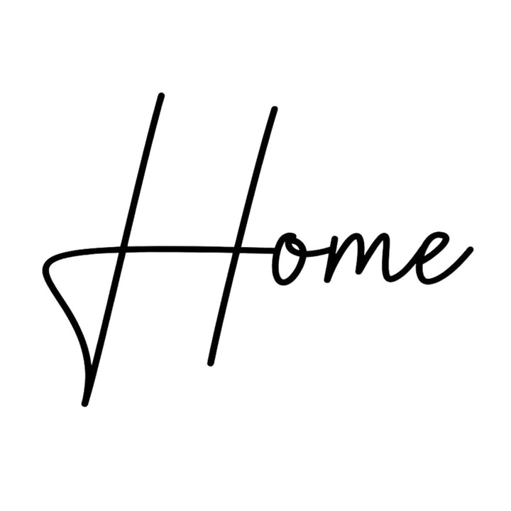 Openwork painting, 3D wall decoration, 3D painting "Home" 80x49cm black