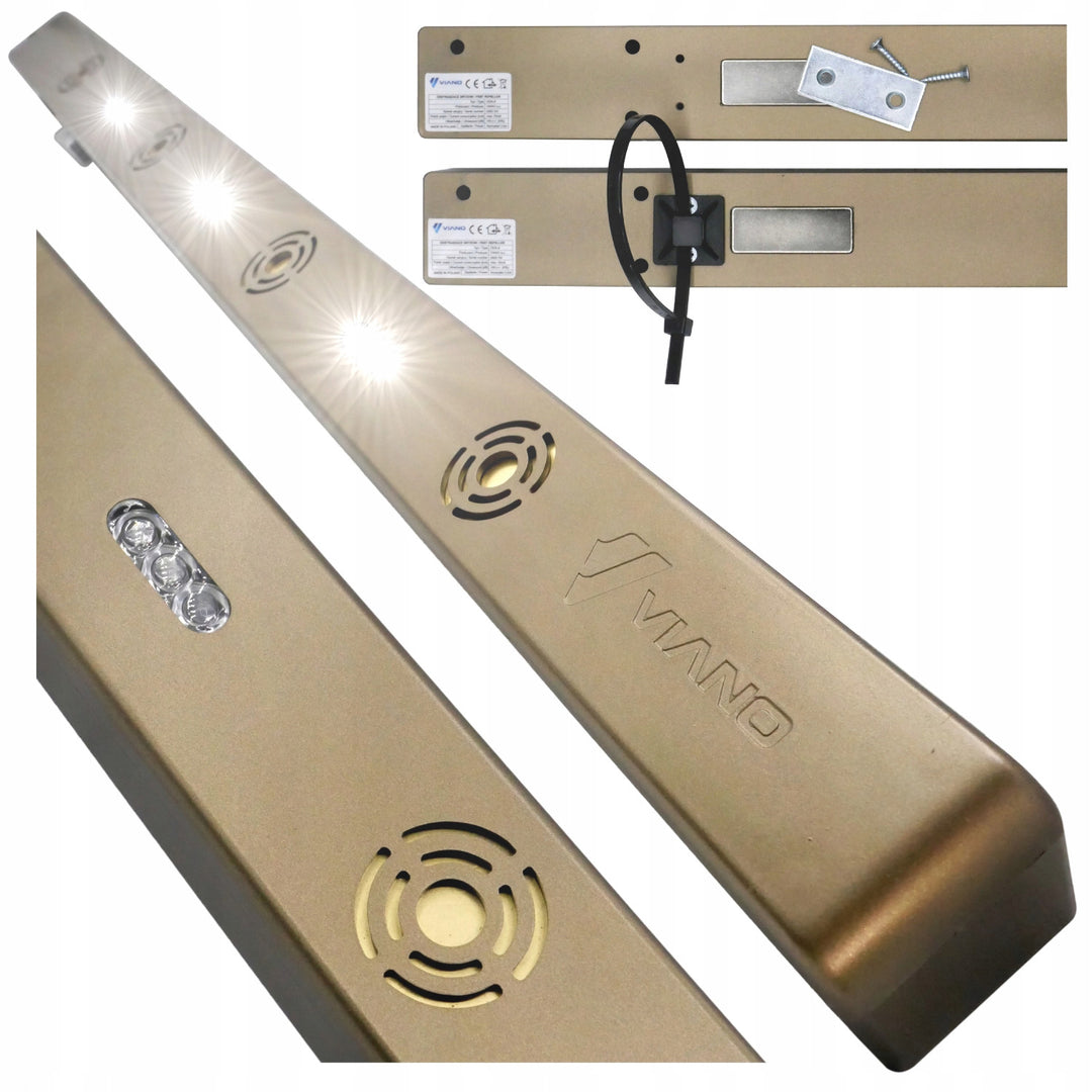 Viano marten rodent rat mouse repellent, 4000mAh Li-ion battery, Long Gold