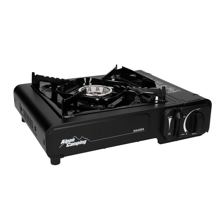 Alpen Camping tourist stove, power: 2.0 kW, gas consumption 146g/h, gas type - butane, BAVARIA