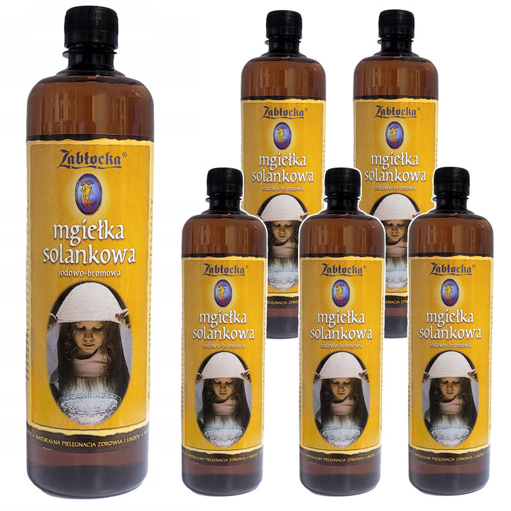 6x Zablocka Mgiełka Solankowa 950ml le hionanálú in análóirí