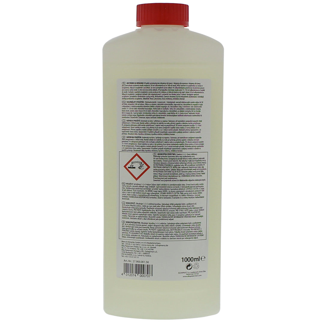 Descaler for coffee makers, kettles, 1 liter, universal, Scanpart, 2 pieces