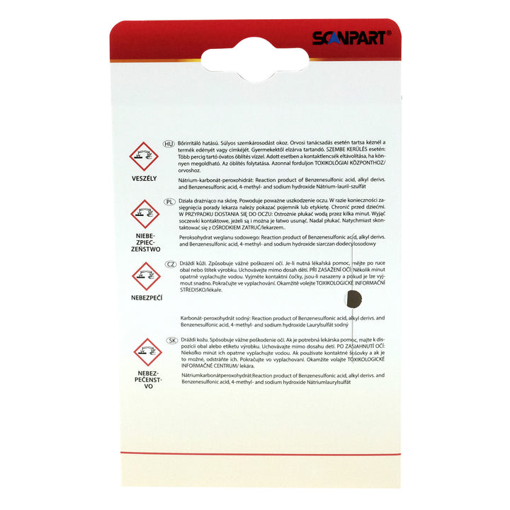 Coffee machine cleaning tablets, 10 pieces, universal, Scanpart, 2 packs