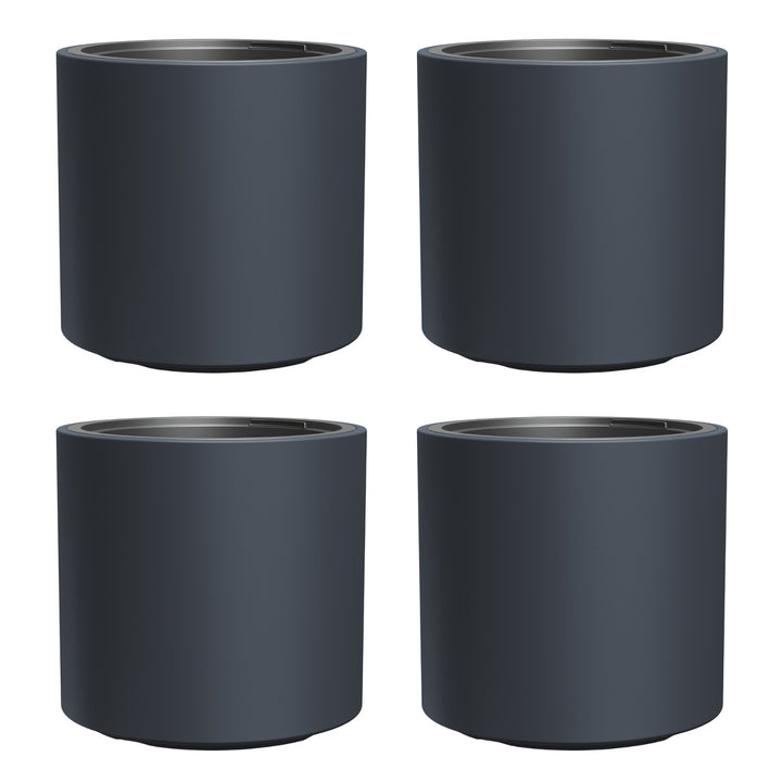 HEOS frost-proof pot - anthracite, with insert, capacity 31 L, DBHER470, 4 pieces