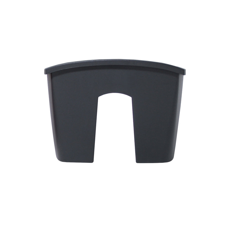 Balcony flower pot for balustrade DCRO600 - Anthracite, capacity 18L, 2 pieces
