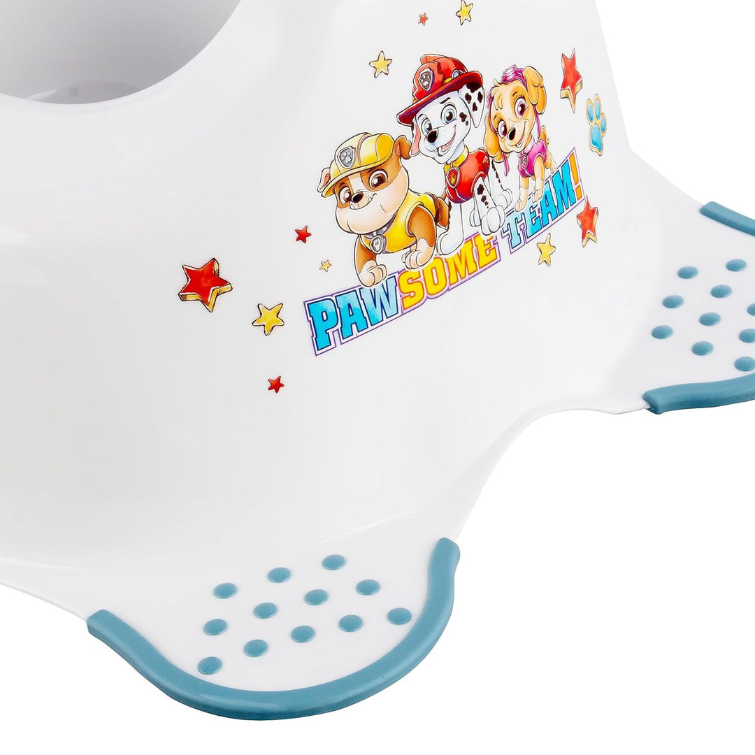 Psi Patrol non-slip toilet seat pad - Paw Patrol+ Psi Patrol non-slip platform, Max 120kg, two-stage+ Psi Patrol non-slip potty, Max 15kg