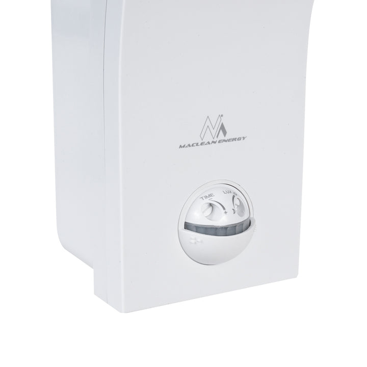 Lampa LED braiteoir gluaisne Maclean, braiteoir gluaisne PIR, bán, 10W, IP54, 750lm, bán neodrach (4000K) MCE244 W. 2 phíosa