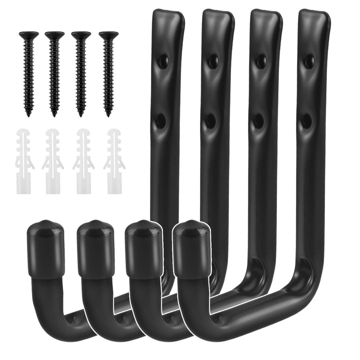 Sraith de 4 fheisteas balla Maclean, do bhoinn, rothaí, dréimire, rothair, cruach, ualach uasta 22kg/láimhseáil, MC-489