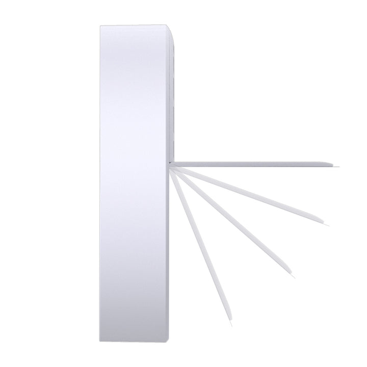 GreenBlue wireless weather station, IN/OUT temperature, clock, °C/°F selectable, range up to 60 m, GB162