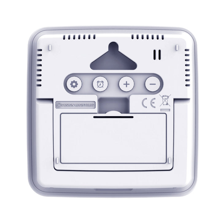 GreenBlue wireless weather station, temperature + humidity IN/OUT, clock + alarm + date, °C / °F selectable, range up to 60m, GB169