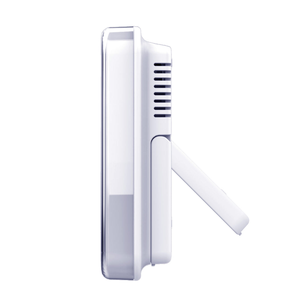 GreenBlue wireless weather station, temperature + humidity IN/OUT, clock + alarm + date, °C / °F selectable, range up to 60m, GB169